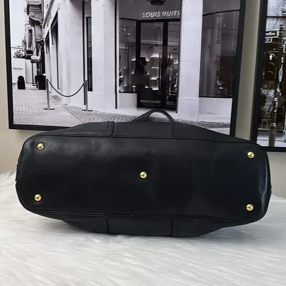 Yves Saint Laurent  Muse Handbag Black Leather - Picture 13 of 16